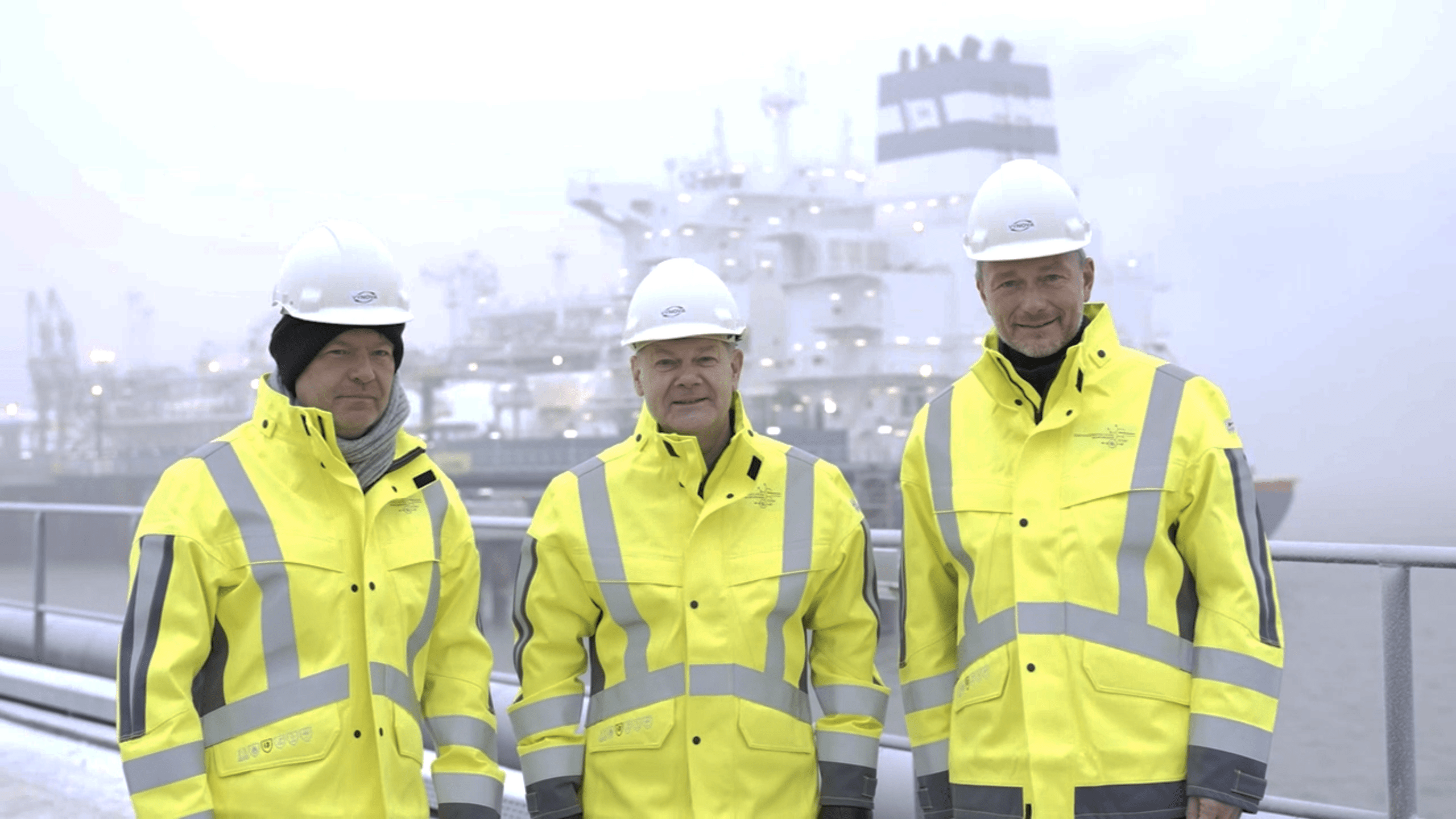 LNG TERMINAL ER&Ouml;FFNUNG WILHELMSHAVEN 2022