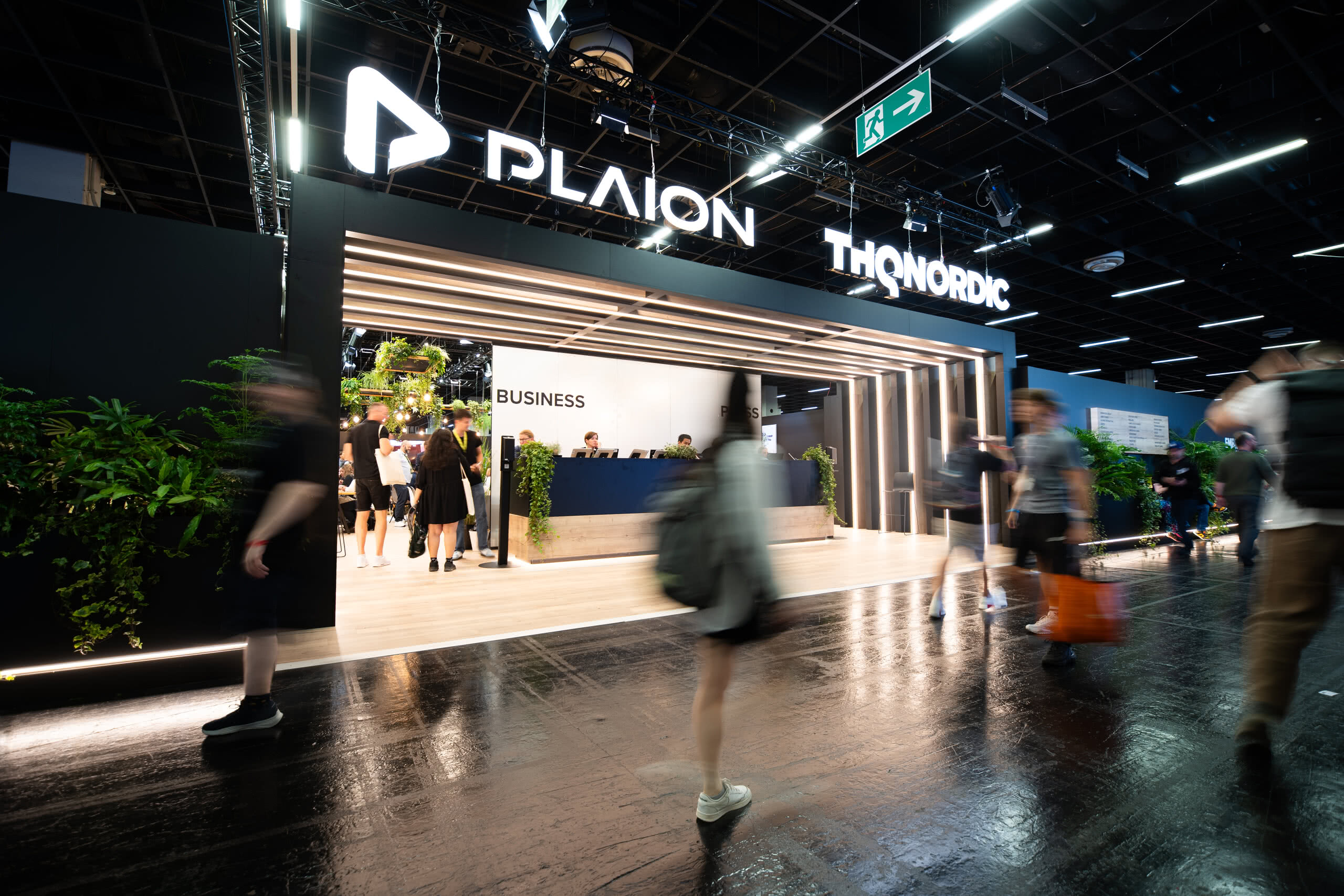 PLAION Business Booth Gamescom 2025